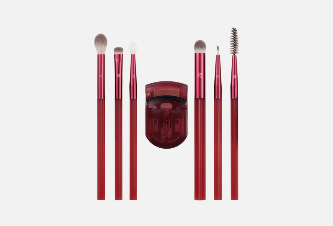 Real Techniques Eye Brush Set Solar Power Molten Metallic 