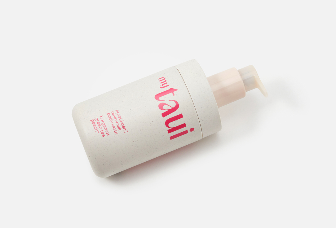myTAUI Gentle moisturizing shower gel oil natsukashii oil-in-milk body wash 370 ml myTAUI Gentle moisturizing shower gel oil natsukashii oil-in-milk body wash