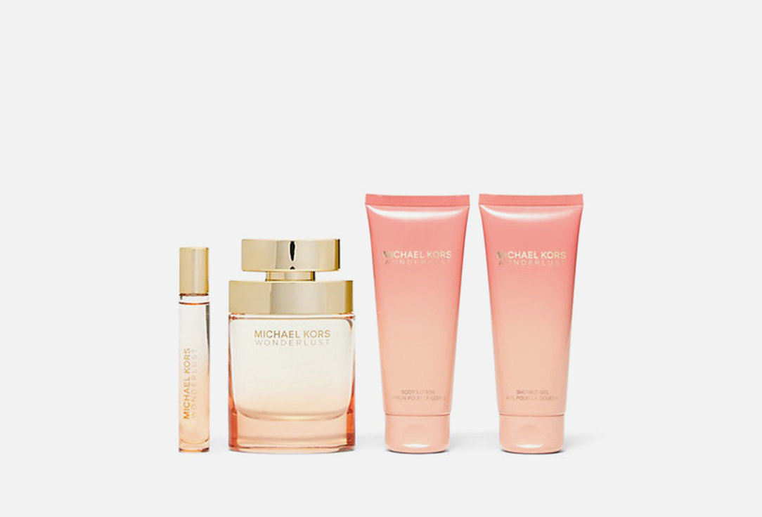 Michael Kors Eau de Parfum & body lotion & shower gel set Wonderlust 