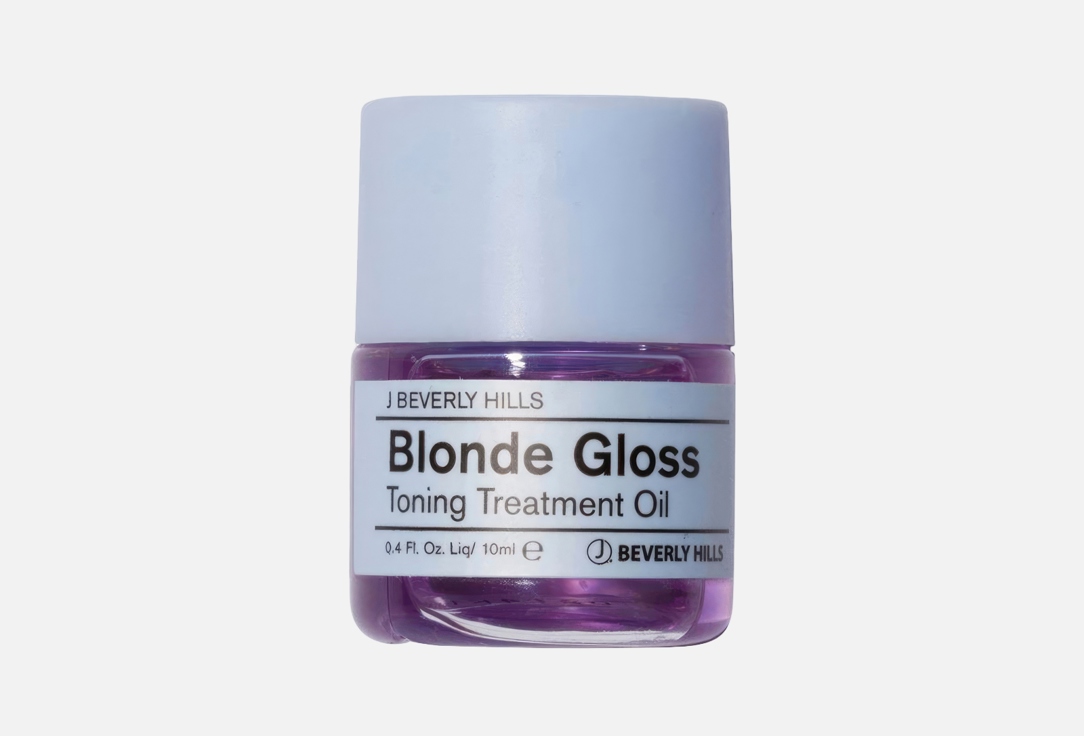 J BEVERLY HILLS Hair toning treatment oil Blue blonde gloss