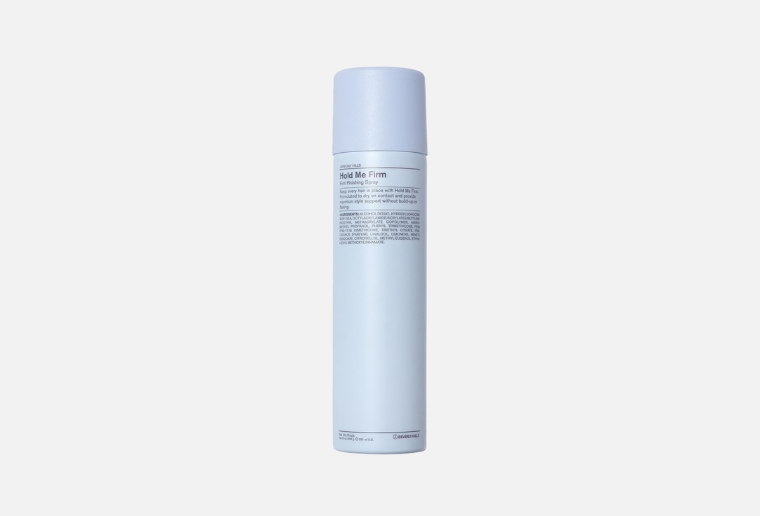 J BEVERLY HILLS Finishing hair spray Blue hold me firm