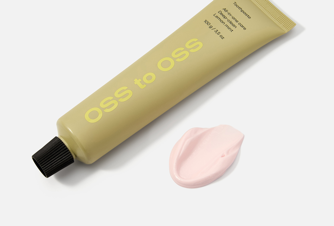 oss to oss Toothpaste for daily care Lemon mint