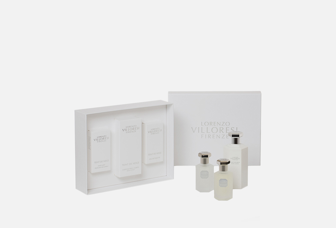 Lorenzo Villoresi Eau de Toilette & Body lotion & Hair Mist Set Teint de Neige