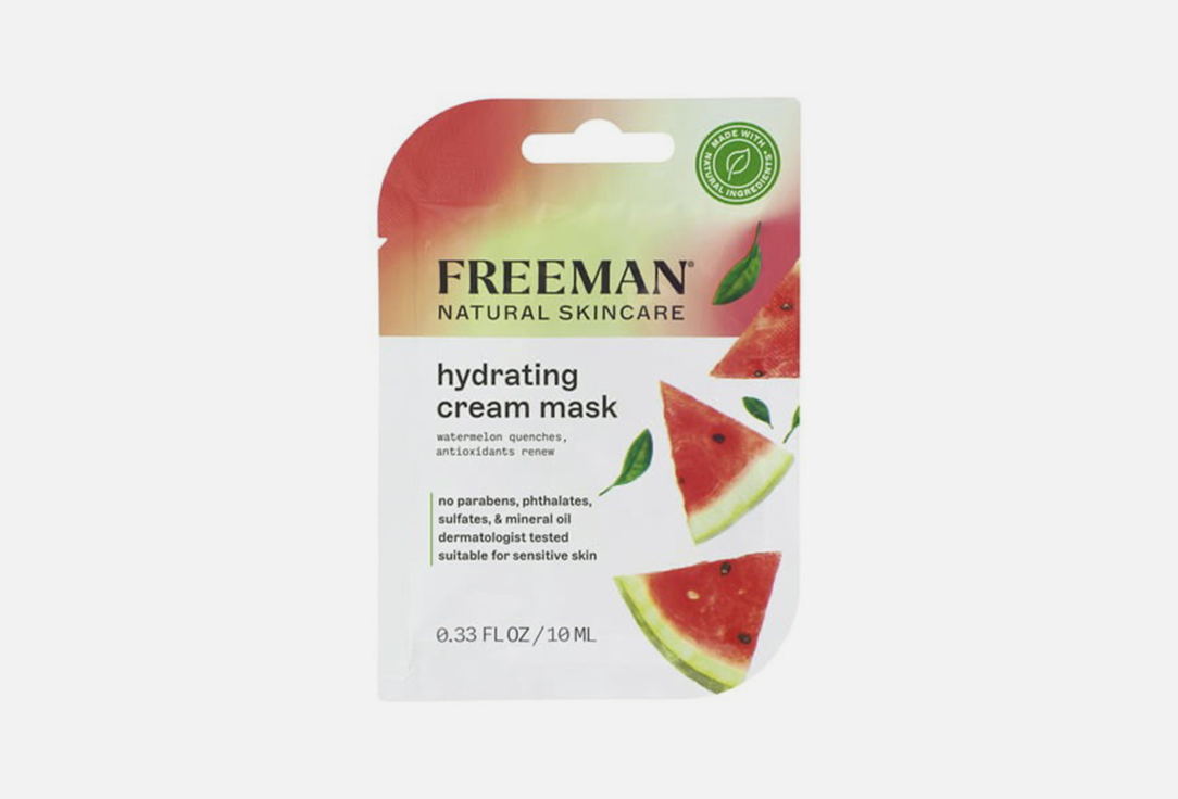 Freeman Beauty Face Cream Mask   Hydrating Watermelon & Antioxidant 