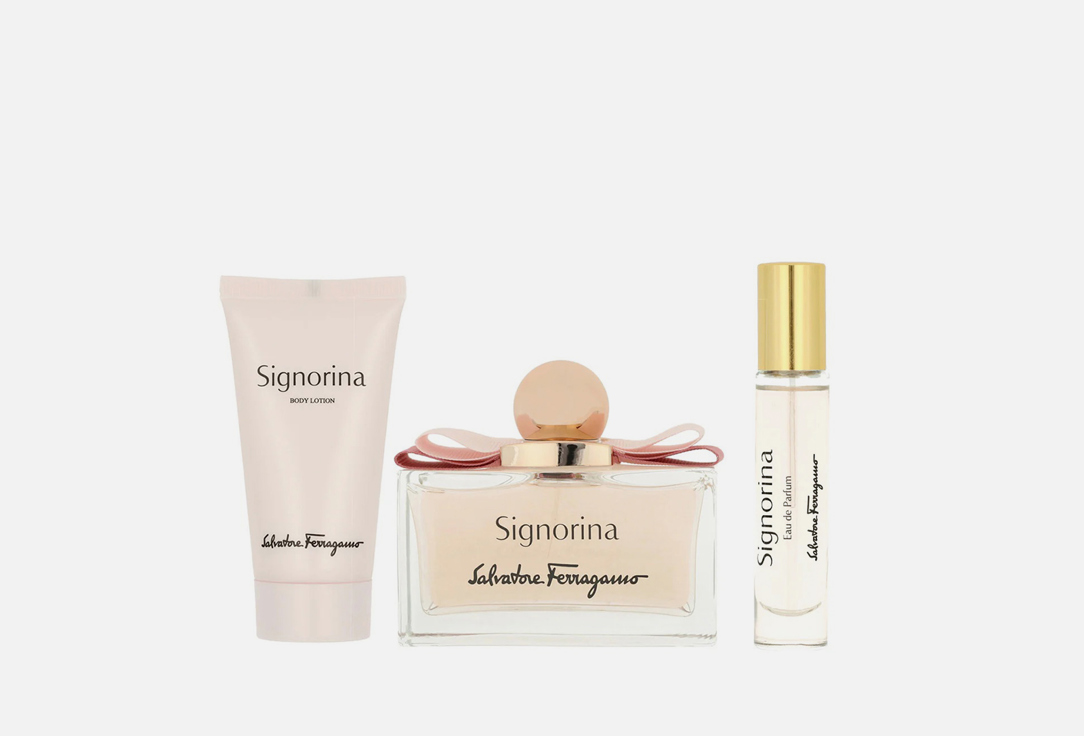 SALVATORE FERRAGAMO Eau de Parfum & Body Lotion Gift Set Signorina