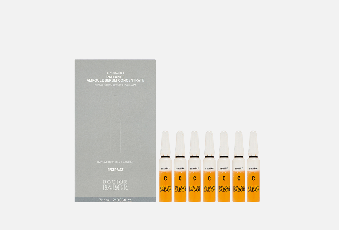 BABOR Resurfacing face serum Radiance Ampoule Serum Concentrate 