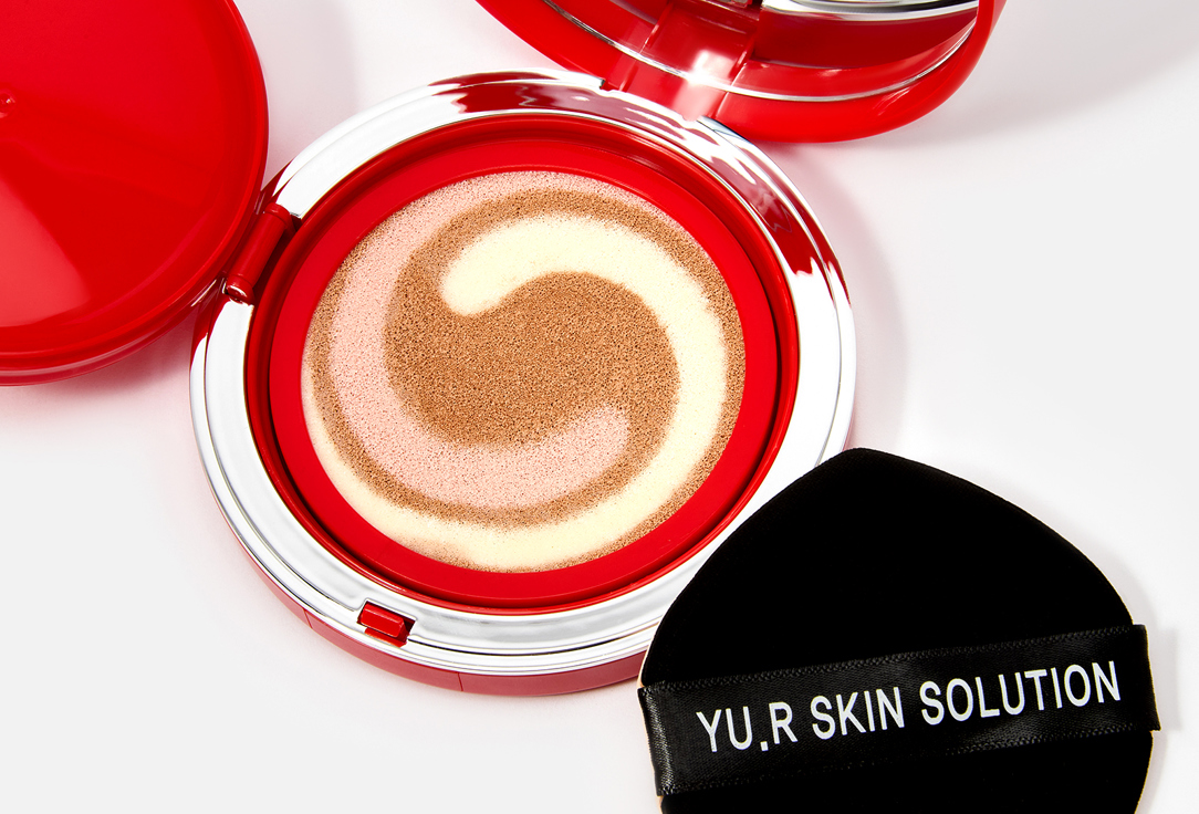 YuR Creamy foundation SPF 50+ Moist layer cushion