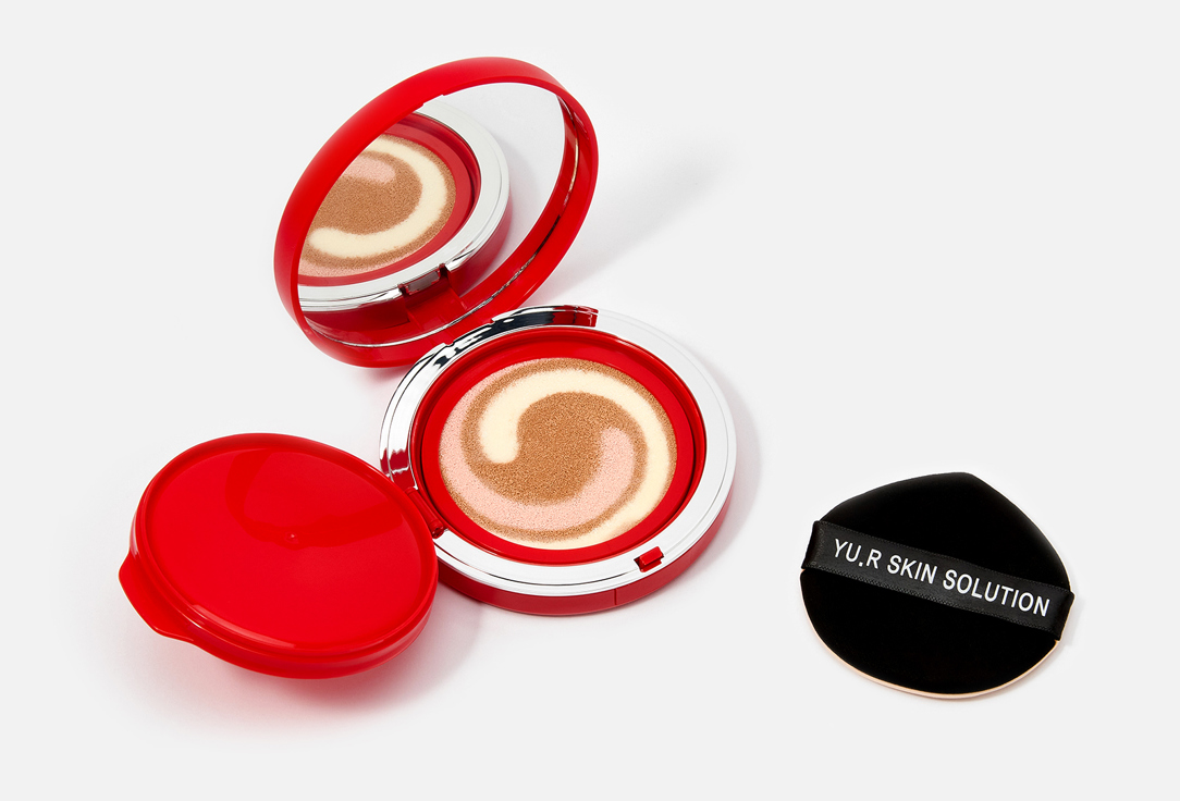 YuR Creamy foundation SPF 50+ Moist layer cushion