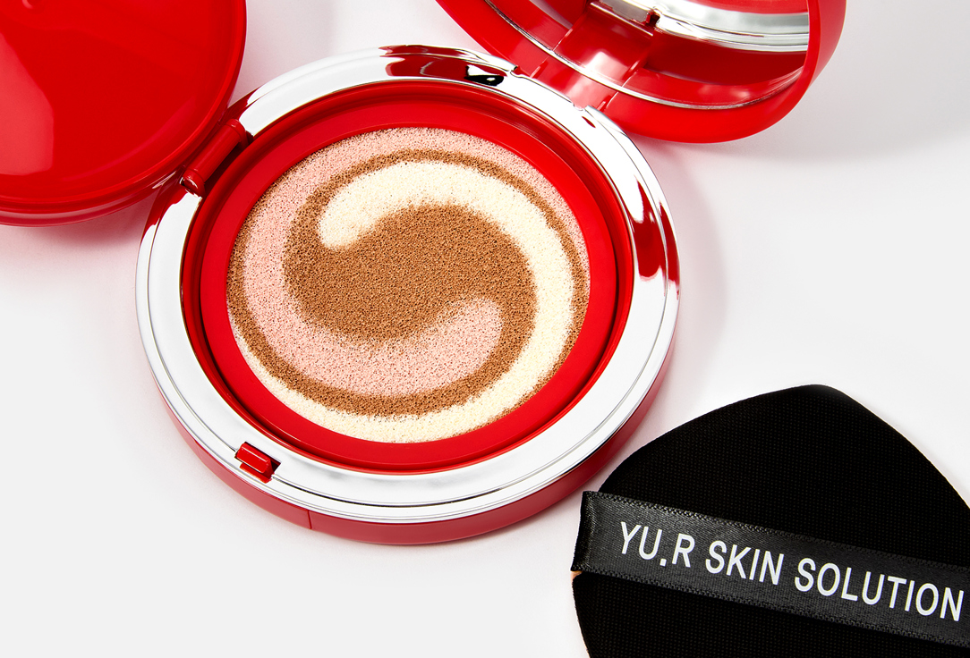 YuR Creamy foundation SPF 50+ Moist layer cushion