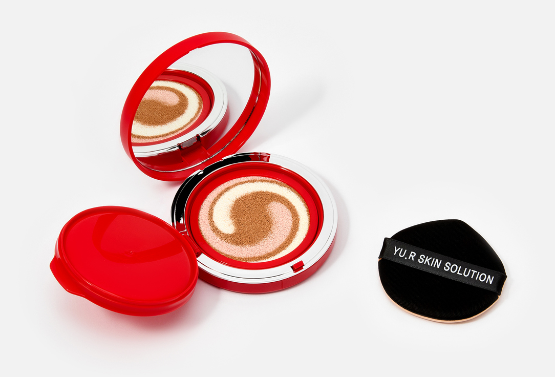 YuR Creamy foundation SPF 50+ Moist layer cushion