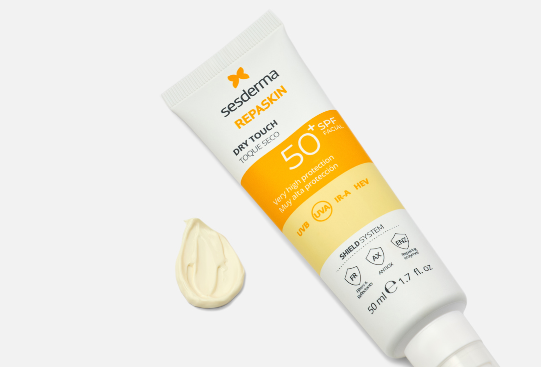 Sesderma water resistant Suncream SPF50+ Repaskin dry touch