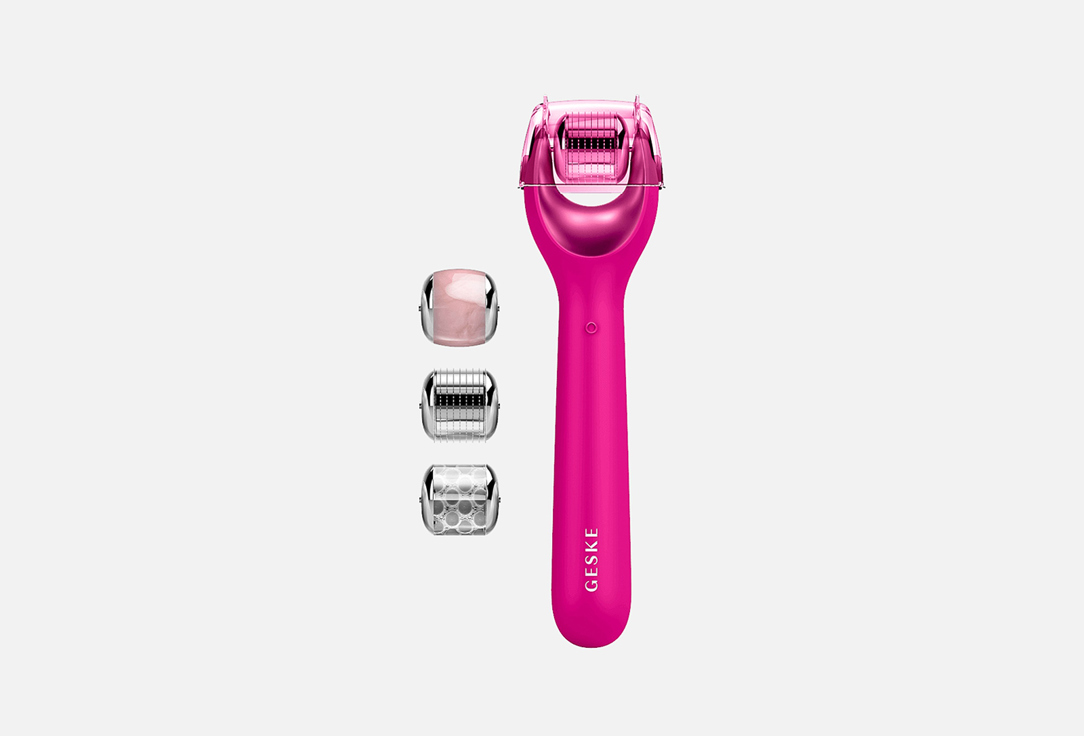 GESKE MicroNeedle Face Roller for Skin Rejuvenation & Firming Microneedle Facial Roller 9 in 1