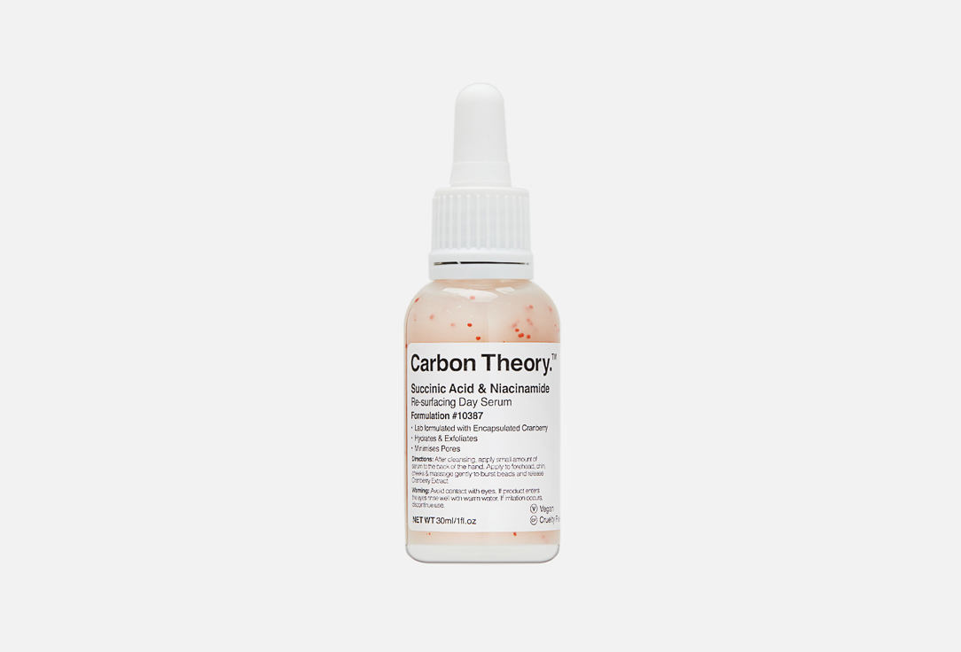 CARBON THEORY Pore-Minimizing Face Serum Succinic Acid & Niacinamide