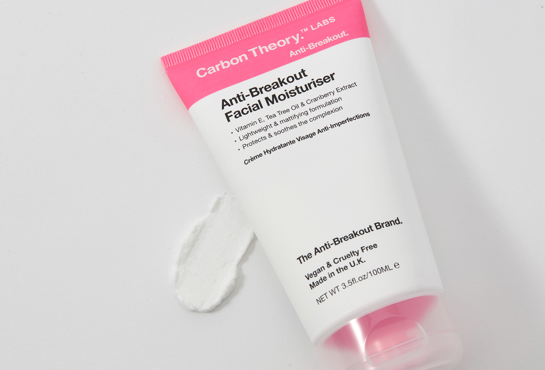 CARBON THEORY Moisturizing Face Cream for problematic skin Anti-Breakout