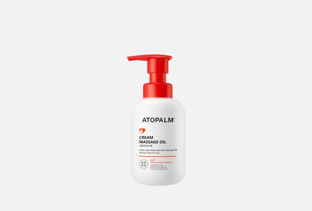 Atopalm Cream Massage Oil Deep hydration