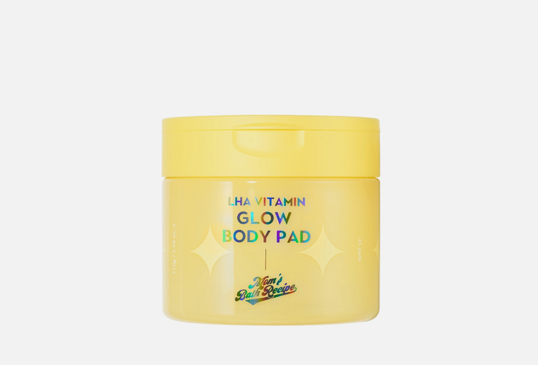 Mom's Bath Recipe Glow Body Pad  LHA Vitamin