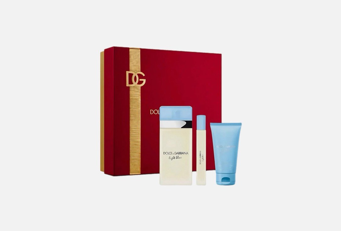 Dolce & Gabbana Eau de Toilette & Body Cream Gift Set Light Blue