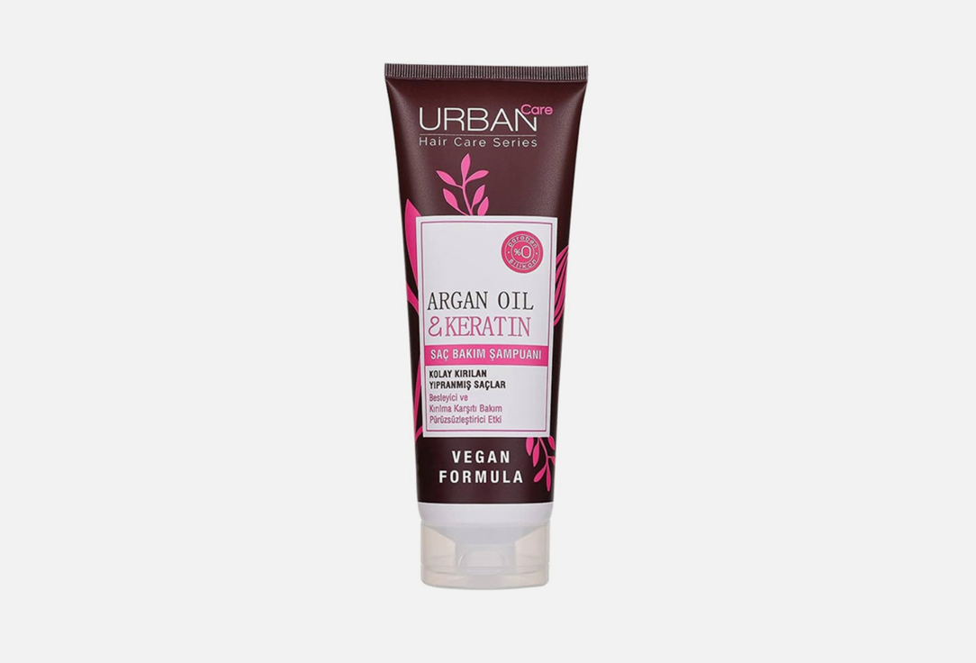 URBAN CARE Shampoo For Fragile Hair With Split Ends Argan Oil & Keratin