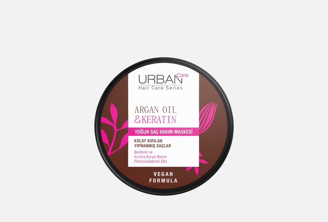 URBAN CARE Intensive Treatment Mask For Fragile Hair With Split Ends Argan Oil & Keratin