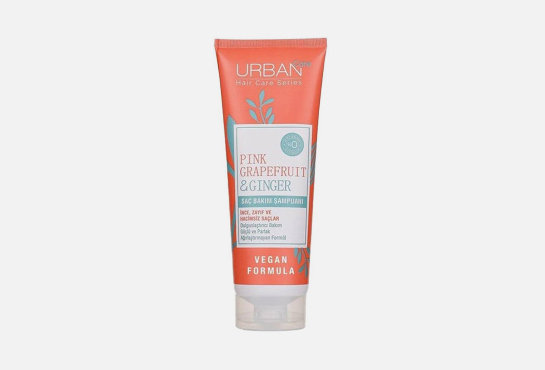 URBAN CARE Shampoo For Thin & Weak Hair Pink Grapefruit & Ginger