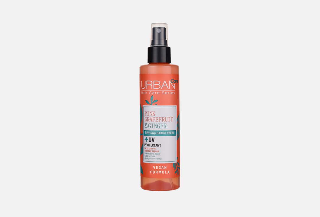 URBAN CARE Leave-In Spray Conditioner For Thin & Weak Hair Pink Grapefruit & Ginger