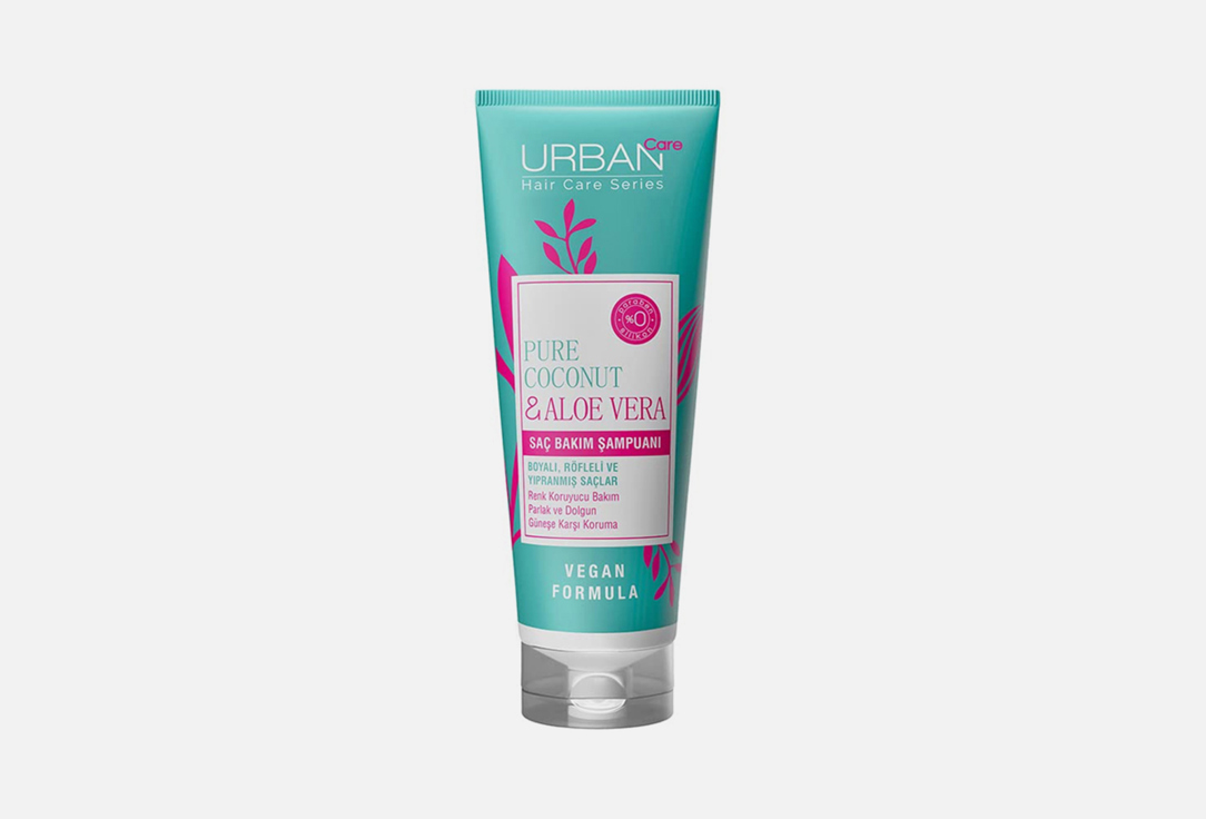 URBAN CARE Shampoo For Colored Hair Pure Coconut & Aloe Vera