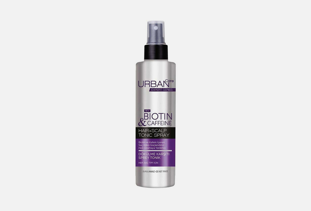 URBAN CARE Anti-Hair Loss & Scalp Tonic Spray Expert Series Biotin & Caffein