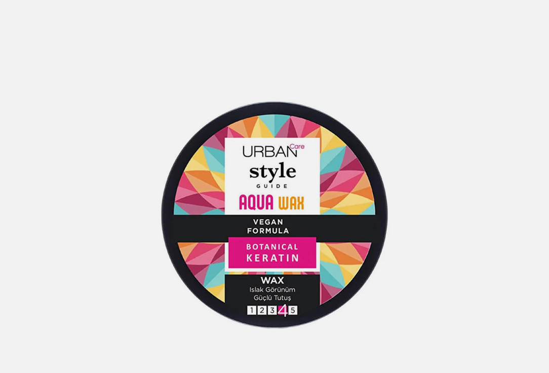 URBAN CARE Strong Hold Hair Wax Style Guid Botnic Keratin