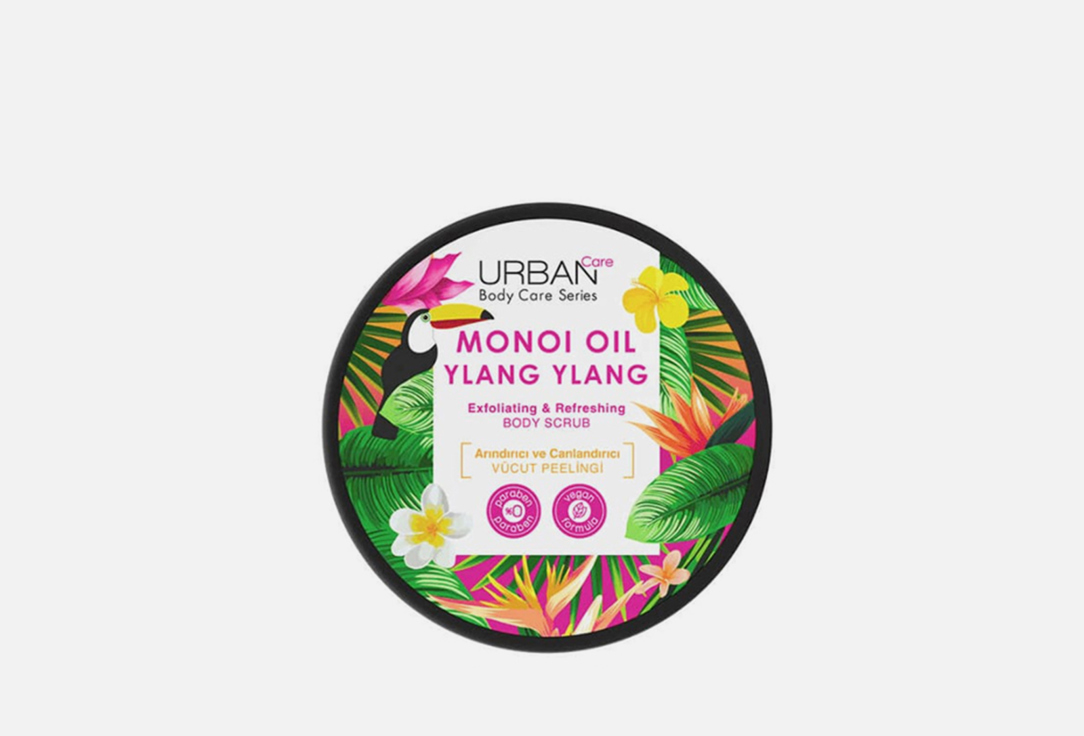 URBAN CARE Refreshing & Hydrating Body Scrub Monoi Oil & Ylang Ylang