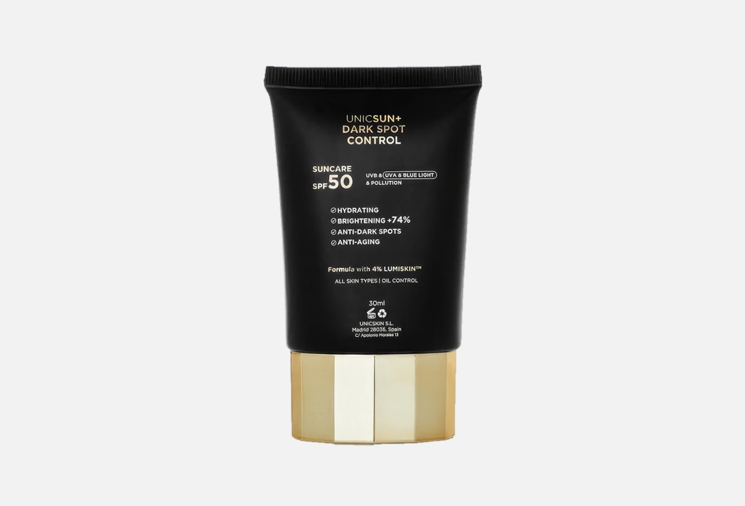 UNICSKIN multi-action Face cream SPF 50 UNICSUN+ DARK SPOT CONTROL