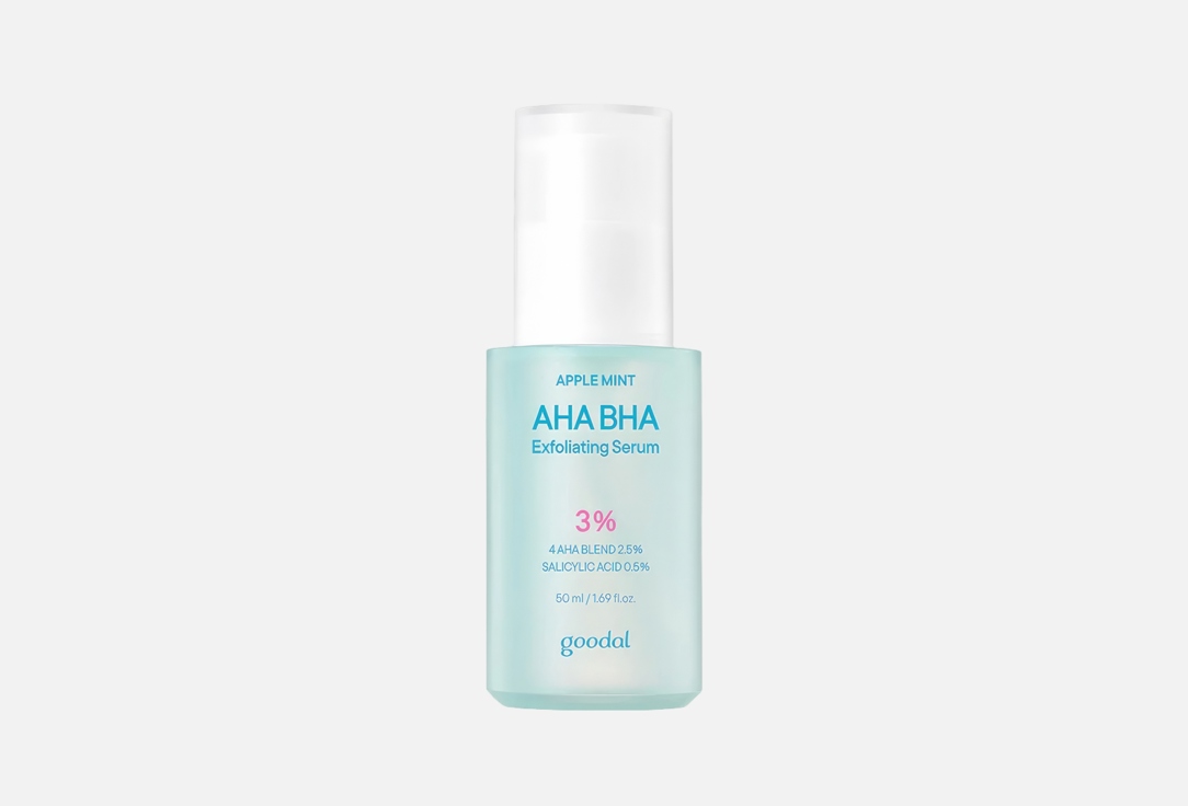 Goodal EXFOLIATING face SERUM APPLEMINT AHA BHA 3%