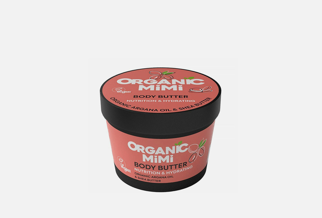 ORGANIC MIMI Body Butter Nutrition & Hydrating Argana & Shea