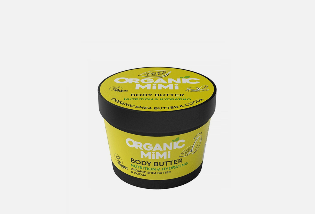 ORGANIC MIMI Body Butter Nutrition & Hydrating Shea & Cocoa