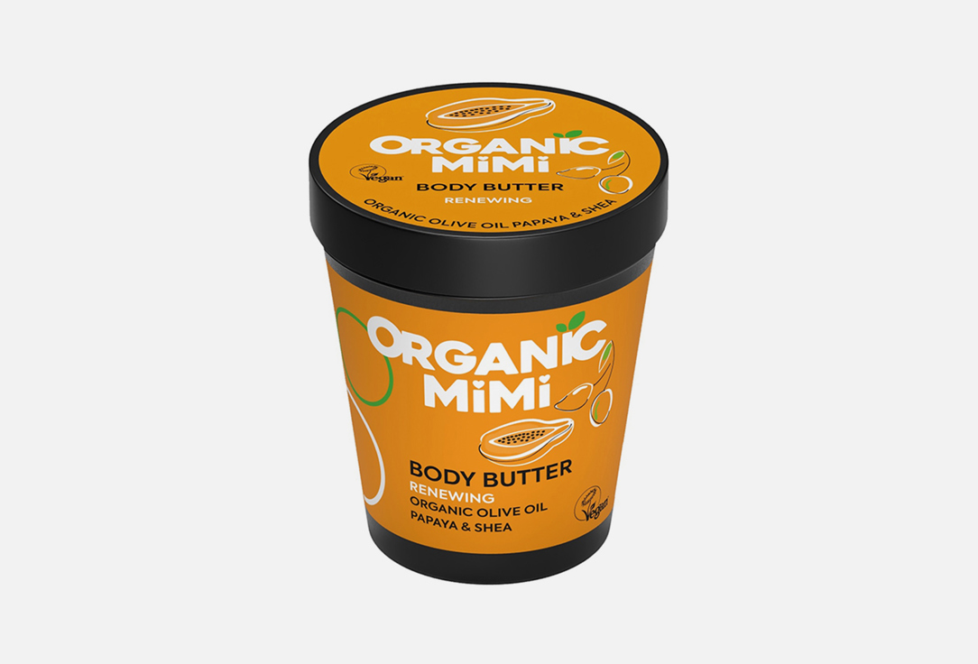 ORGANIC MIMI Body Butter Renewing Olive & Papaya