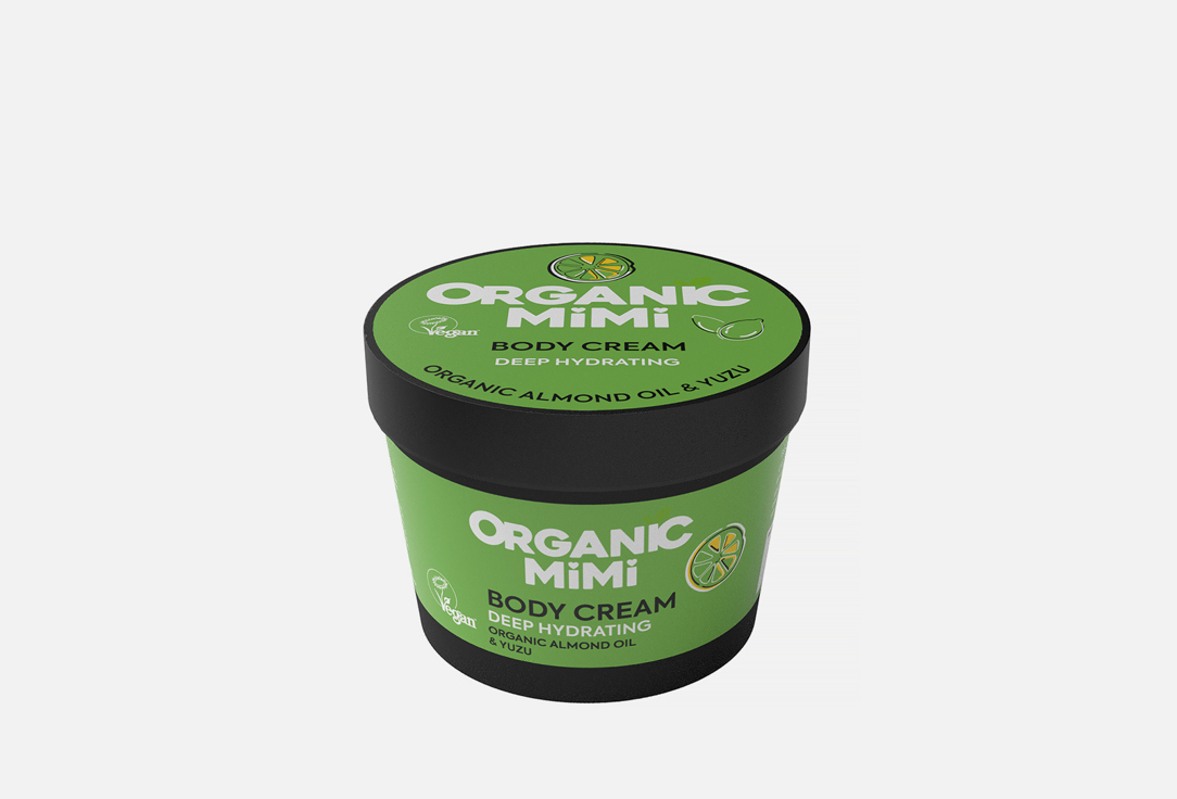 ORGANIC MIMI Body Cream Deep Hydrating Almond & Yuzu