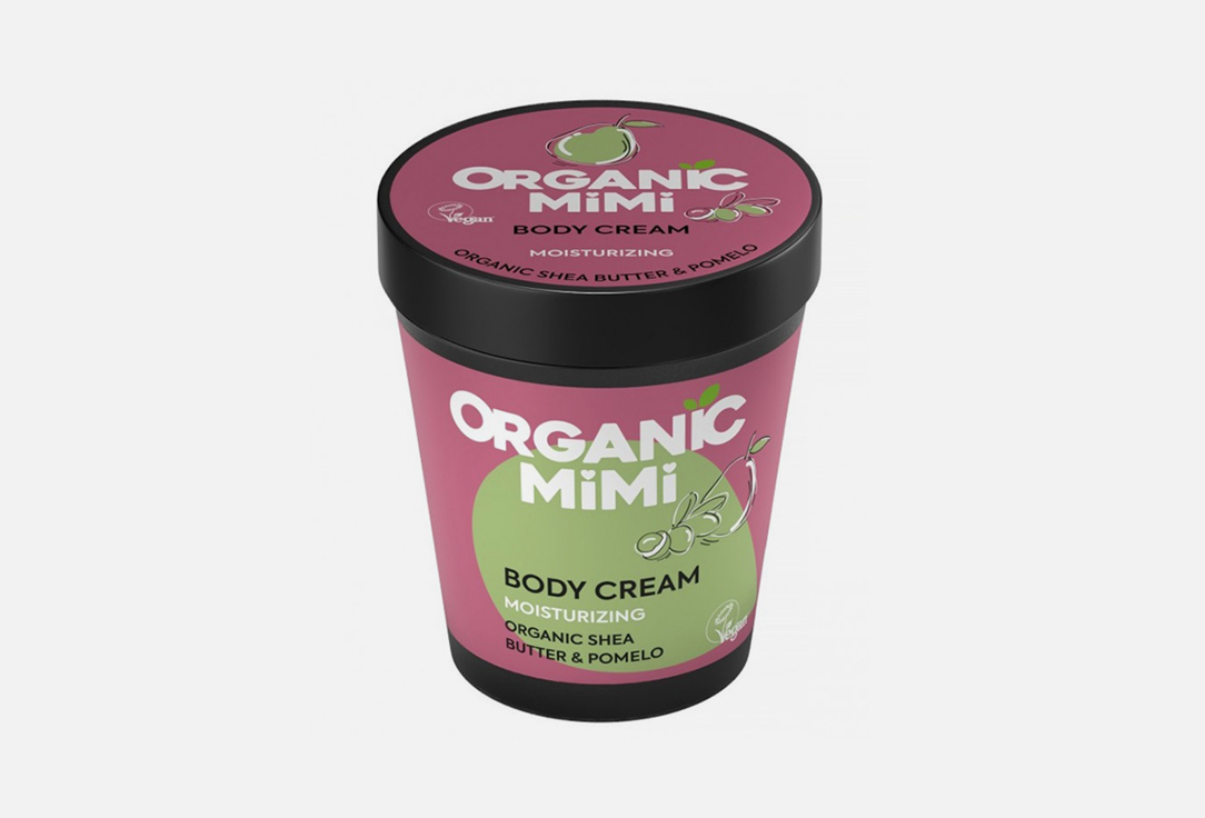 ORGANIC MIMI Body Cream Moisturizing Shea & Pomelo