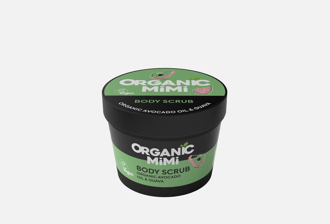 ORGANIC MIMI Body Scrub Avocado & Guava