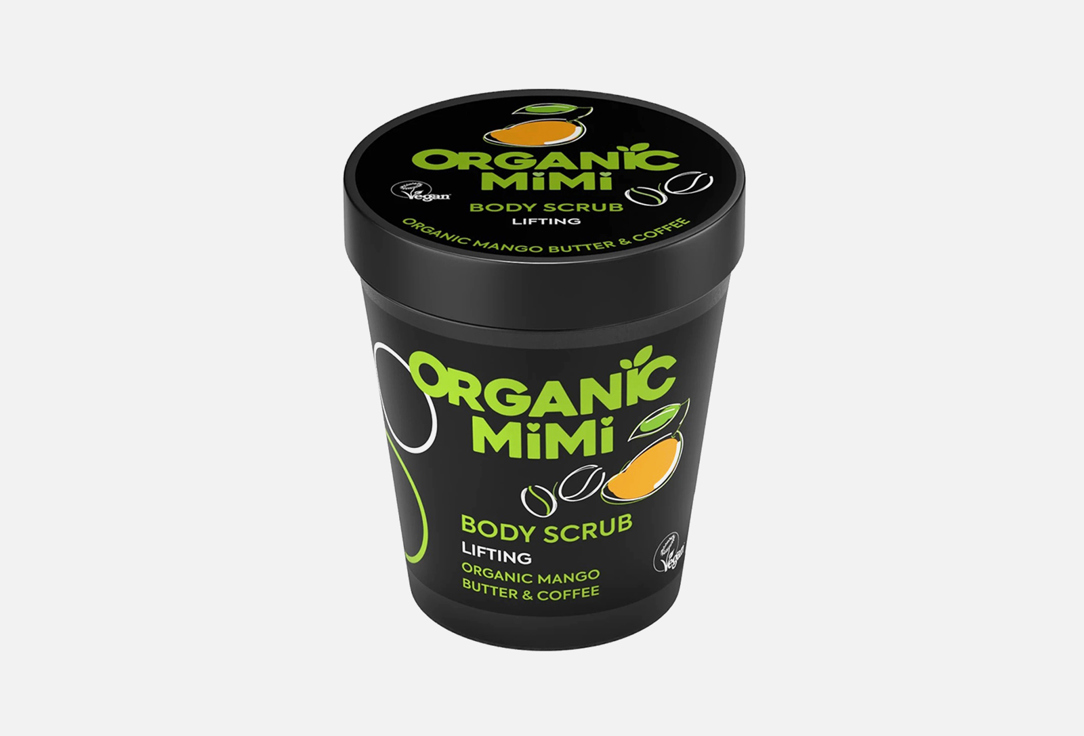 ORGANIC MIMI Body Scrub Lifting Mango & Coffee