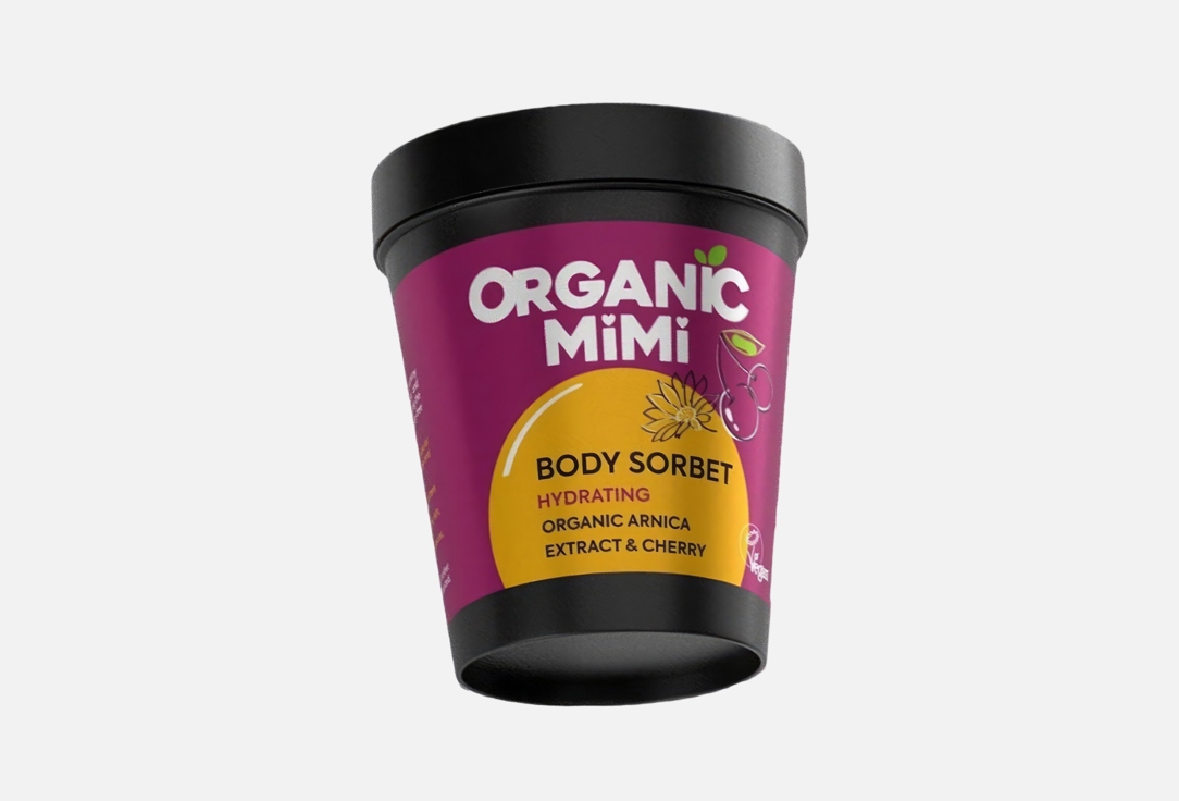 ORGANIC MIMI Body Sorbet Hydrating Arnica & Cherry