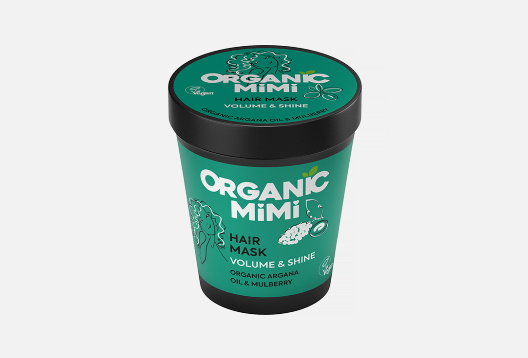 ORGANIC MIMI Hair Mask Volume & Shine Argana & Mulberry