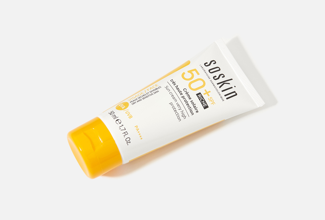 Soskin Sunscreen cream SPF50+ Sun Guard Sun Cream