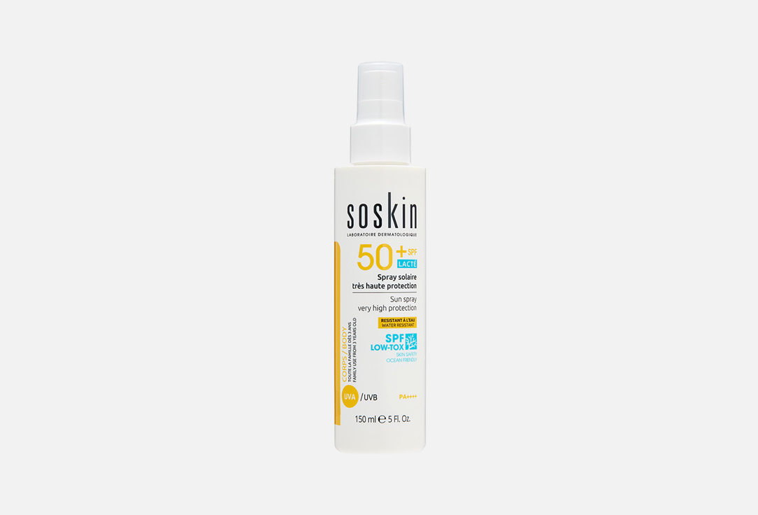 Soskin Sunscreen Spray SPF50+ Sun Guard Sun Spray