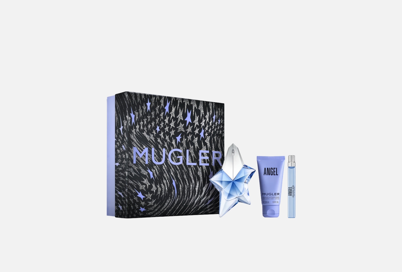 Mugler Eau de Parfum Body Lotion SET ANGEL pcs — buy in the UAE