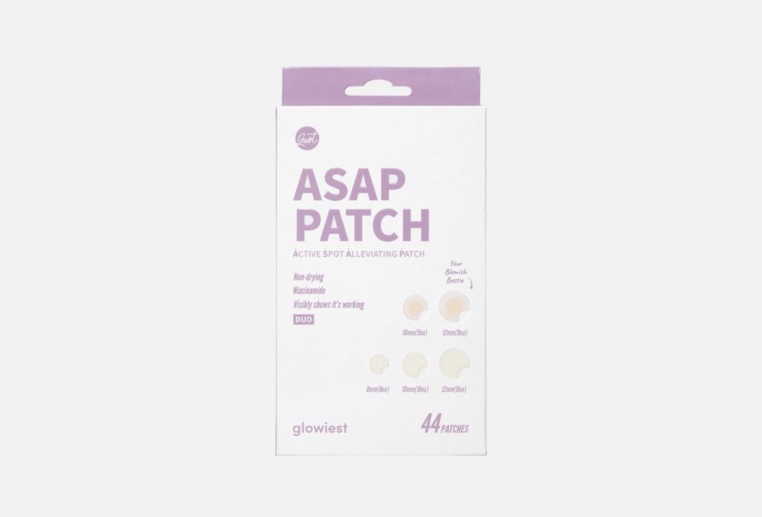 glowiest Face patches Active spot alleviating duo