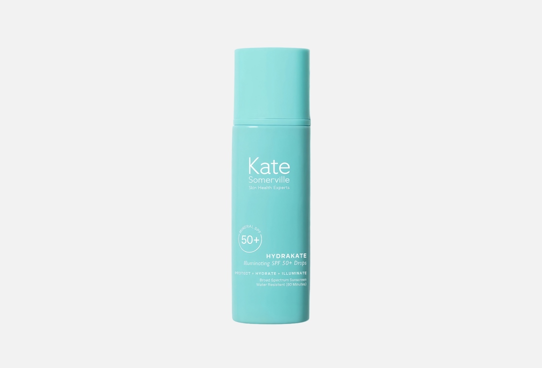 Kate Somerville Tinted lluminating Sunscreen face Drops SPF 50+ HydraKate