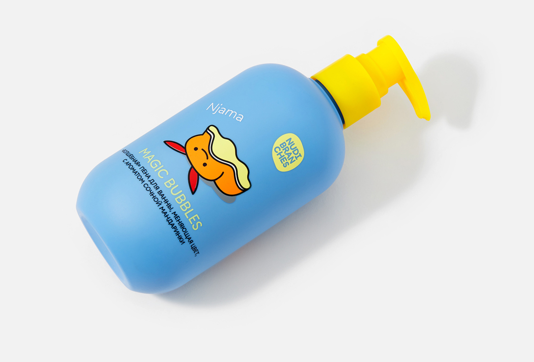 Nudibranches Color-changing bubble bath MAGIC BUBBLES bouncing tangerine