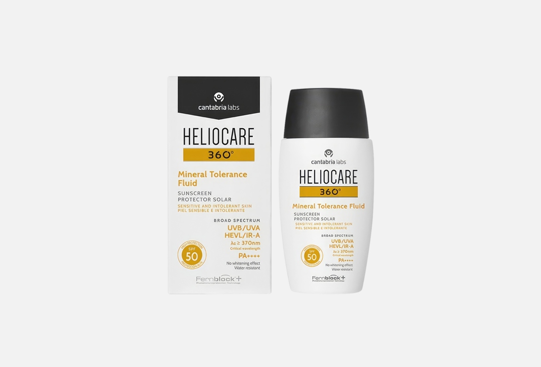 HELIOCARE Sunscreen Fluid SPF50+ Mineral Tolerance Fluid