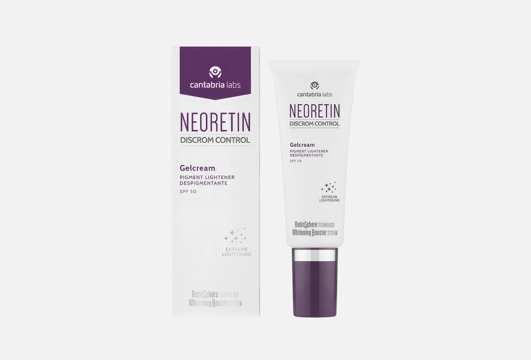 NEORETIN Lightening face cream SPF50 Gelcream