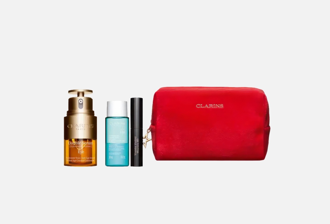 Clarins  skincare set Double Serum Eye Collection