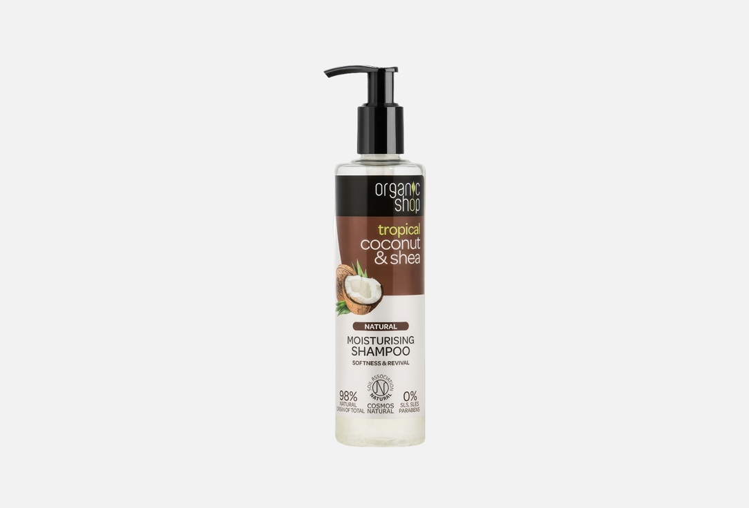 Organic Shop Moisturizing SHAMPOO Tropical COCONUT & SHEA